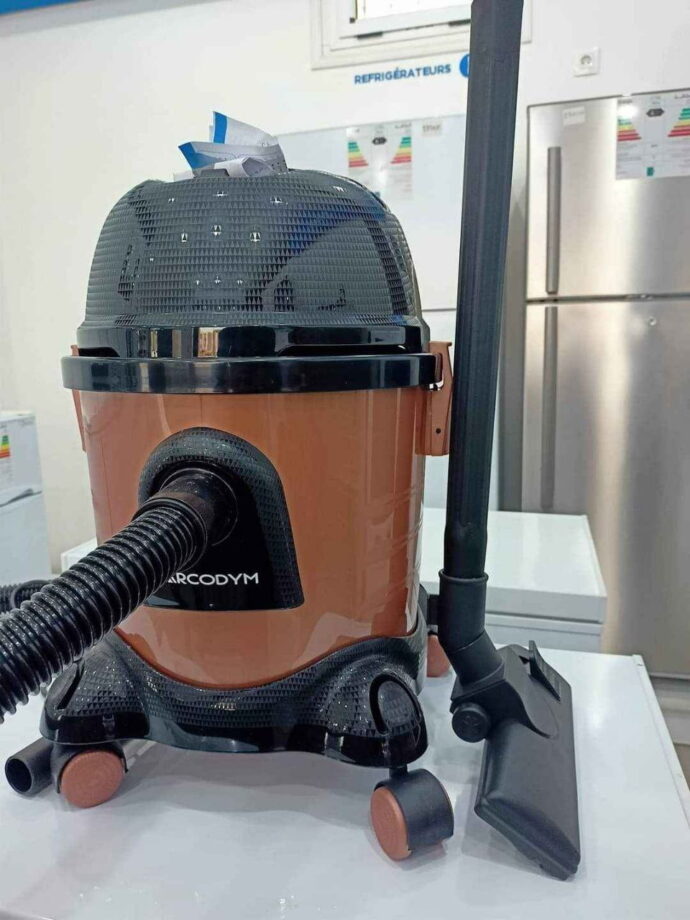 ⁦Arcodym Aspirateur 2en1 à sec Ultra silencieuse Arcodym - 2400 Watts Marron & No⁩ - الصورة ⁦2⁩