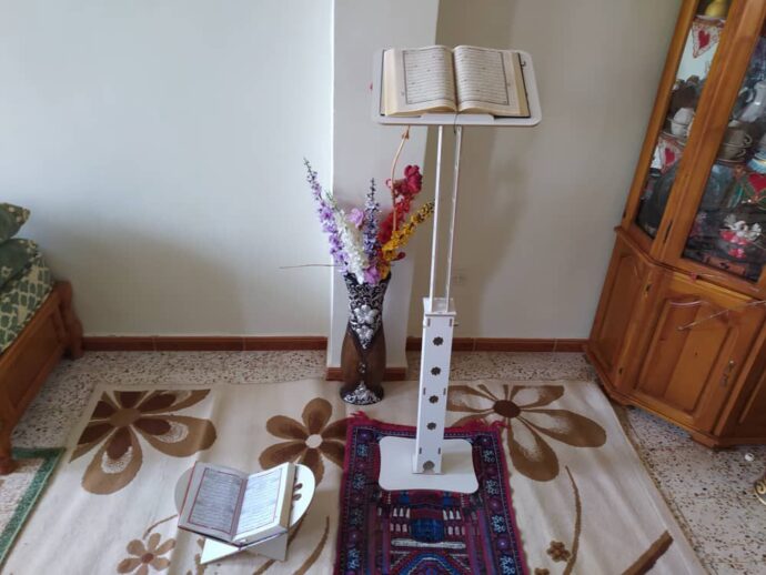 ⁦PACK SUPPORT QURAN 🕌🕋 🕋 حامل المصحف الصغير +حامل المصحف الشريف المتحرك 📖 🕌 📖⁩ - الصورة ⁦7⁩