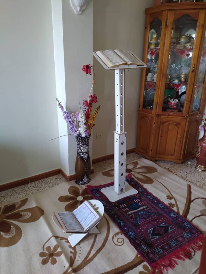 ⁦PACK SUPPORT QURAN 🕌🕋 🕋 حامل المصحف الصغير +حامل المصحف الشريف المتحرك 📖 🕌 📖⁩ - الصورة ⁦8⁩