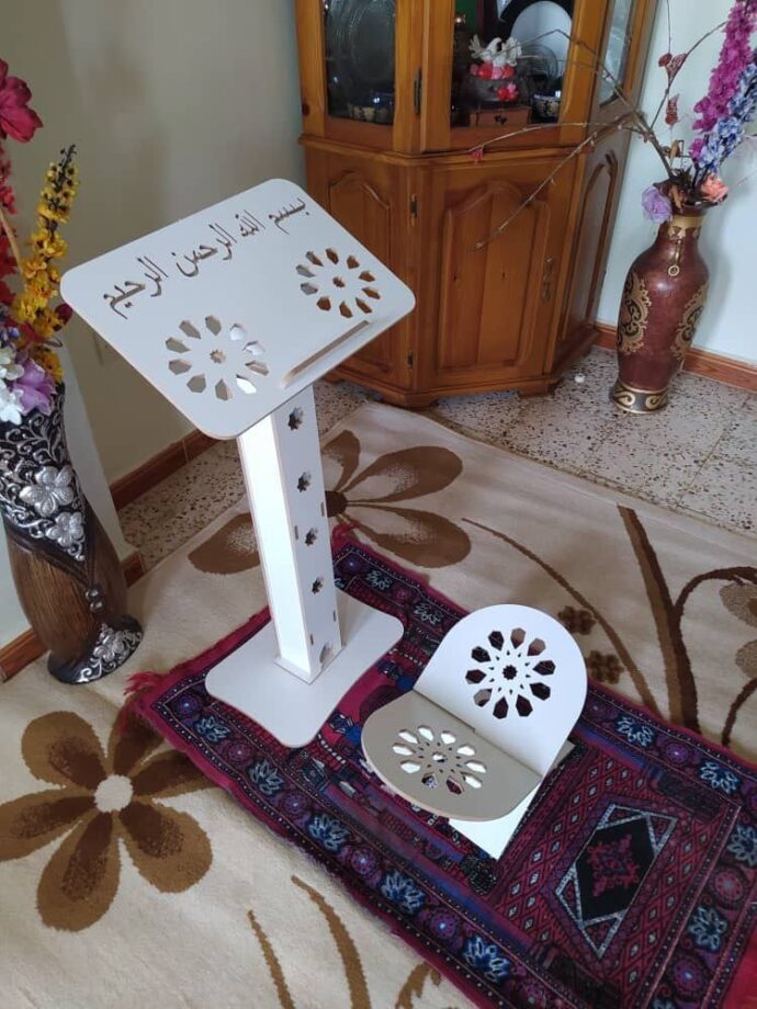 ⁦PACK SUPPORT QURAN 🕌🕋 🕋 حامل المصحف الصغير +حامل المصحف الشريف المتحرك 📖 🕌 📖⁩ - الصورة ⁦2⁩