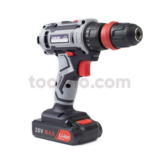 ⁦Visseuse Perceuse Multi-Usage Mandrin Changeable "MAKUTE ORIGINAL" 20V⁩ - الصورة ⁦9⁩