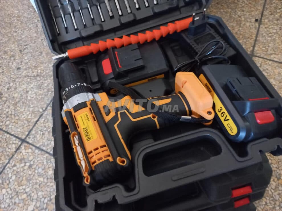 ⁦Visseuse DeWALT 36v + Accessoires⁩ - الصورة ⁦5⁩