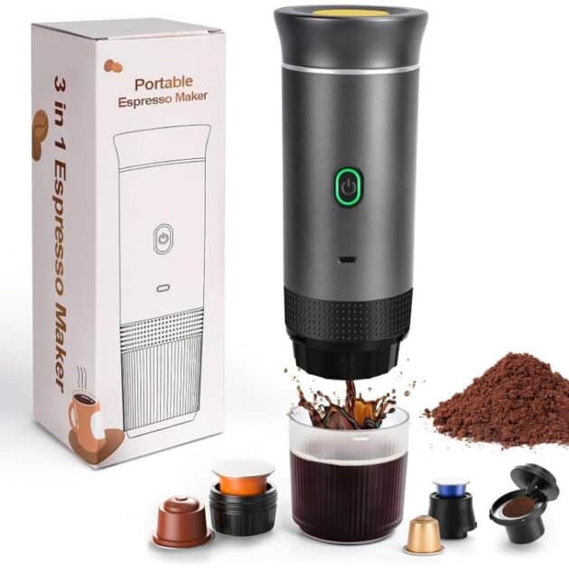 Machine à Café Electrique Portable Rechargeable